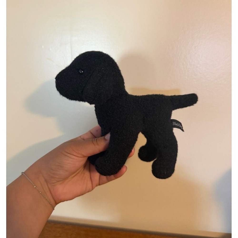 Douglas - The Black Dog 6" Plush Puppy - Picture 6 of 6